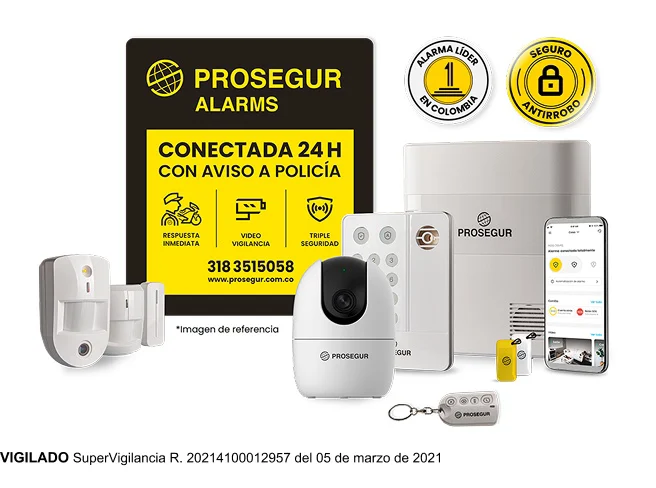 Packshot Prosegur alarmas